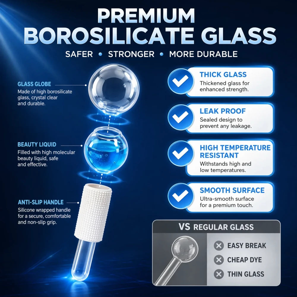 Cryotherapy Facial Massage Globes
