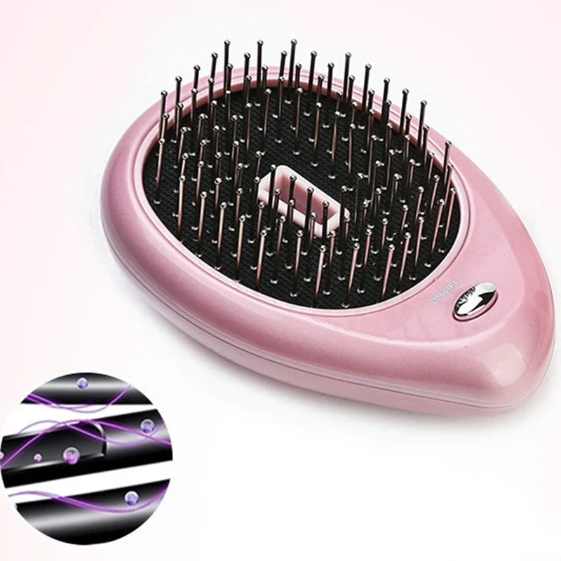 Anti-Static Ionic Vibration Hair Brush