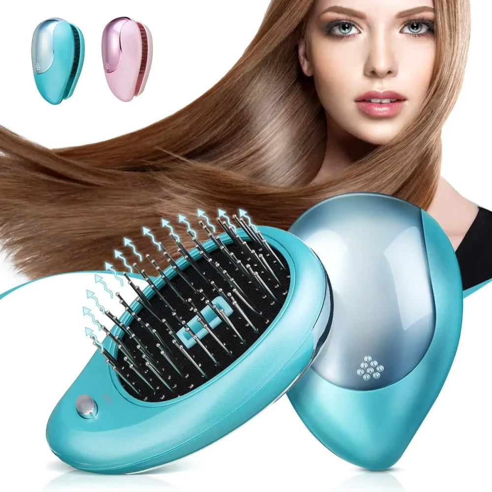 Anti-Static Ionic Vibration Hair Brush